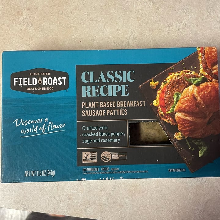 photo of Field Roast Classic Recipe Breakfast Sausage Patties  shared by @lisseatsplants on  11 Oct 2021 - review