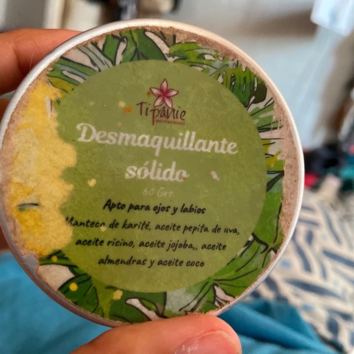 review photo of tipanie cosmetica Desmaquillante sólido shared by @franciscarg on 21 Feb 2020 - review