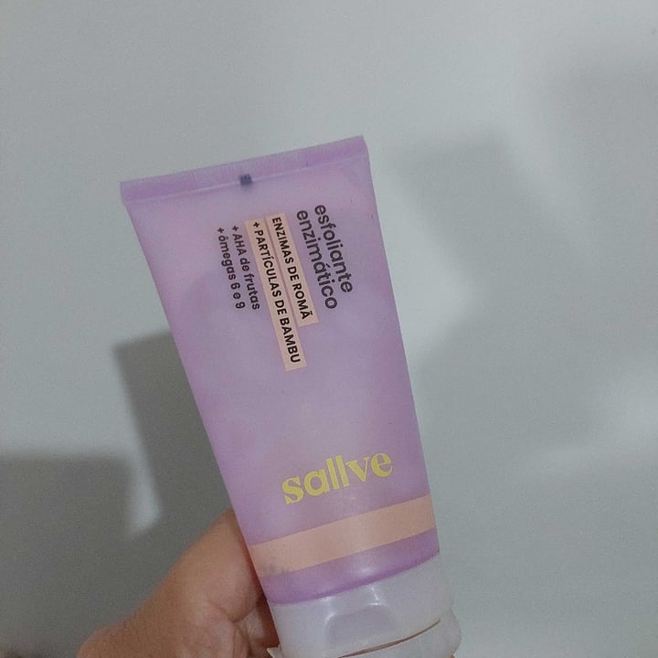 photo of Sallve Esfoliante Enzimático shared by @mylenasilva29 on  06 May 2022 - review