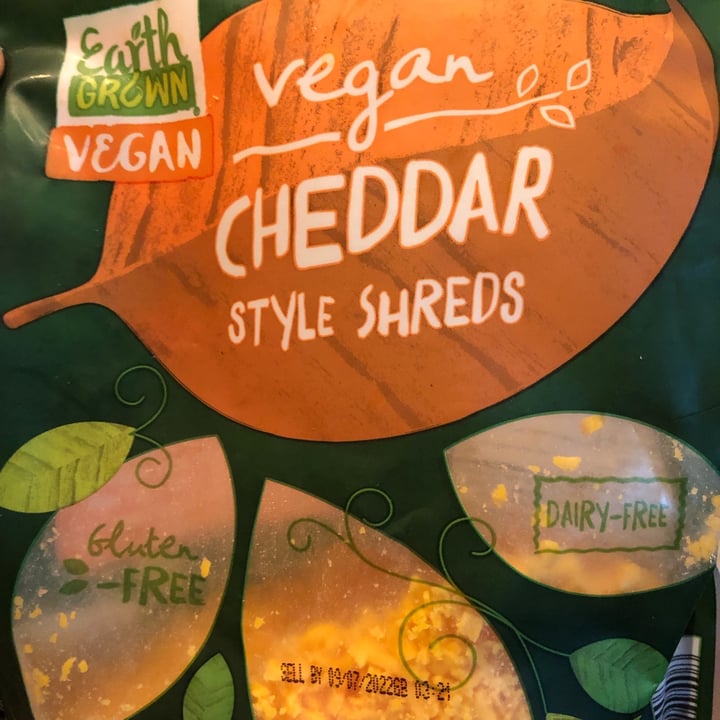 photo of Earth Grown Cheddar Style Shreds shared by @cumberlandplateaupam on  31 Jul 2022 - review