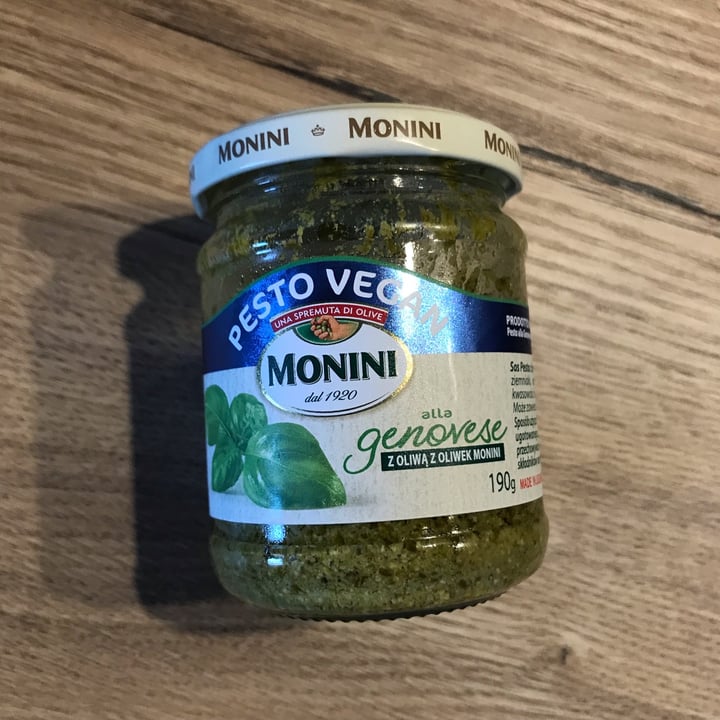 photo of Monini Vegan Pesto shared by @auroradesign on  19 Aug 2022 - review