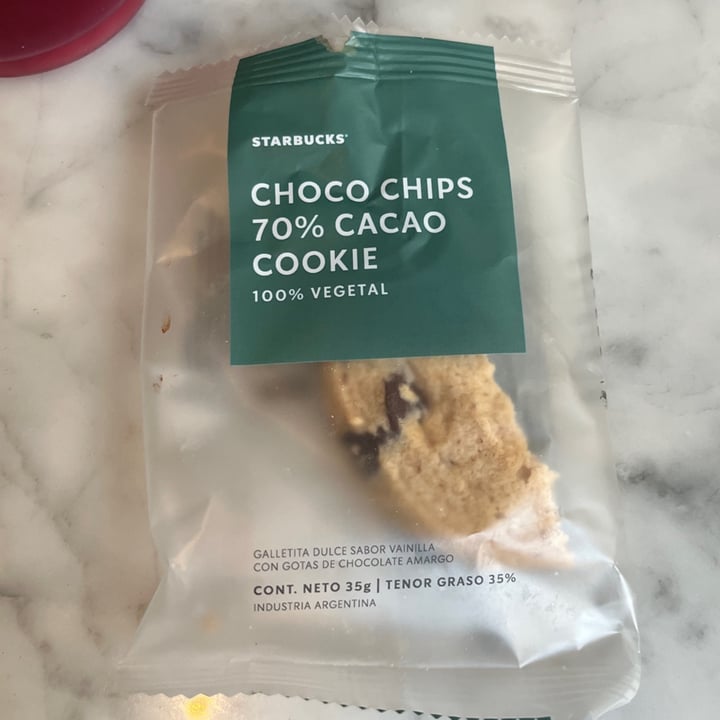 photo of Starbucks Choco Chips Cookie shared by @lusantin on  30 Aug 2022 - review