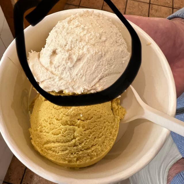 Photo of the dish “Orange Creamsicle Gelato”