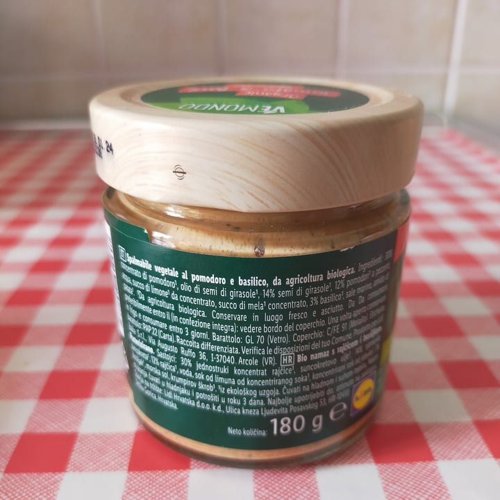 review photo of Vemondo salsa Pomodoro e Basilico shared by @casamattonella on 13 Oct 2022 - review