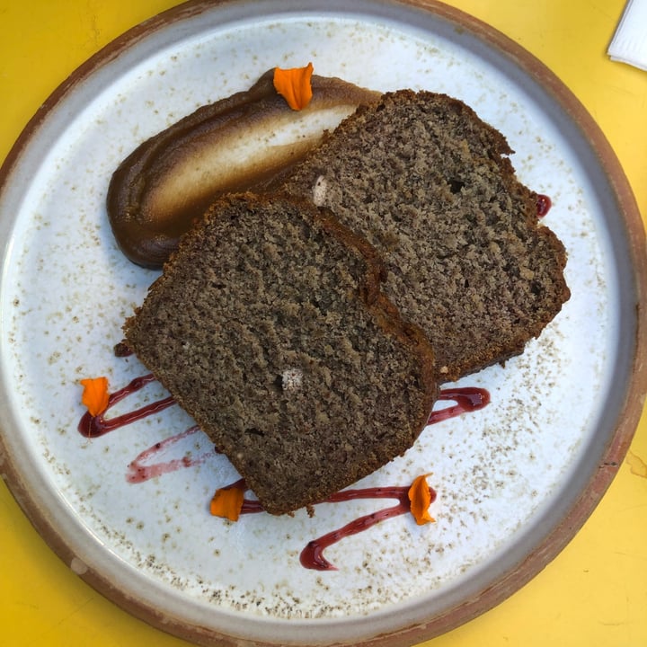 photo of Eggs & Greens Café Banana bread shared by @laritaveganita on  13 Mar 2022 - review