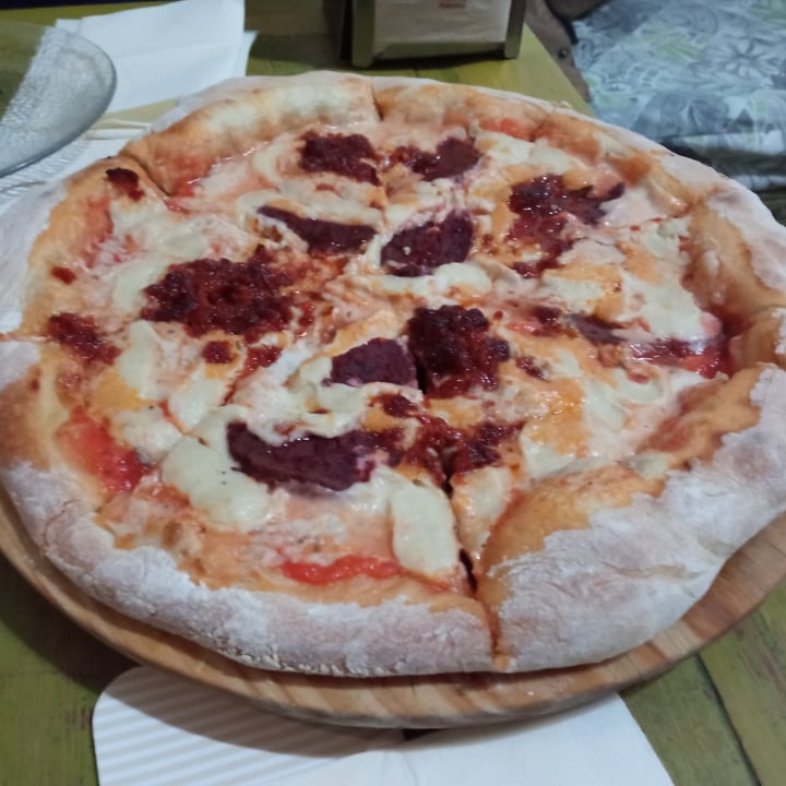 photo of Pura Vida Vegan Bar (Santa y Pura) Pizza alemana shared by @susansublime on  18 Feb 2021 - review