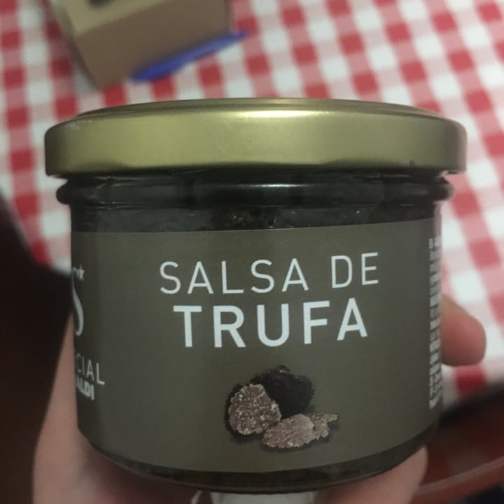 review photo of ALDI Salsa de trufa shared by @claudiadelmonte on 16 Mar 2022 - review