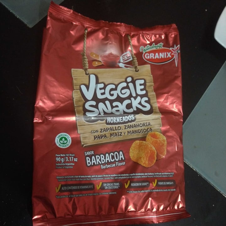 photo of Granix Veggie Snacks Sabor Barbacoa shared by @marciavegana on  23 Feb 2021 - review