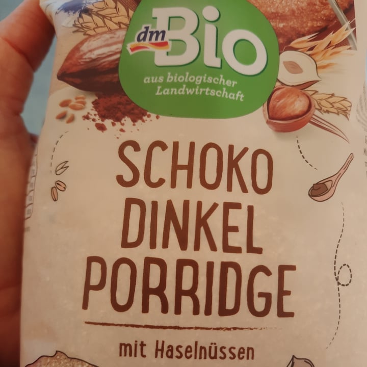 review photo of dmBio Schoko Dinkel Porridge shared by @apknottner on 13 Jul 2022 - review
