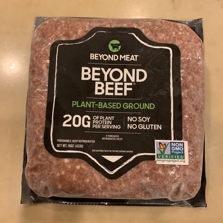 photo of Beyond Meat Beyond Burger Plant-Based Burger 19g shared by @tiredmagician on  19 Jan 2021 - review