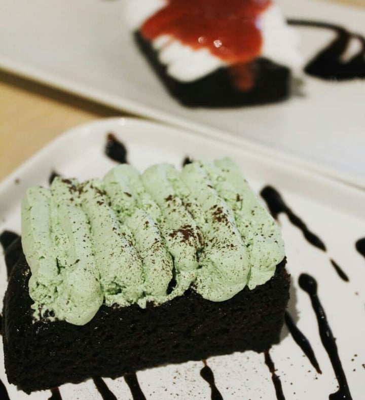 photo of Kusa Vegan - Bukit Bintang Matcha Chocolate Cake shared by @liberationbby on  15 Dec 2019 - review