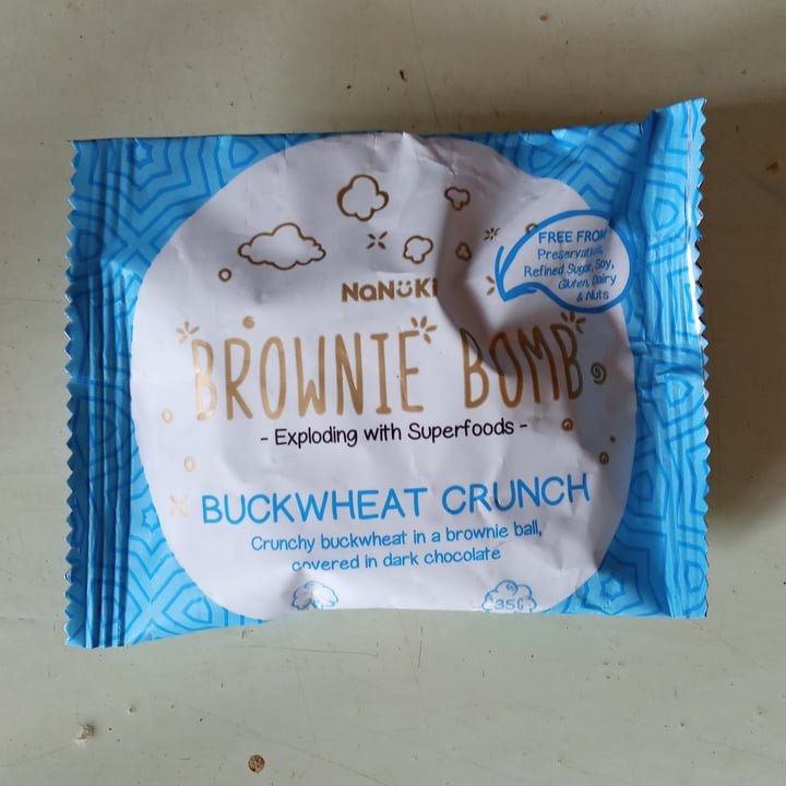 photo of Nanuki Brownie Bomb Buckwheat Crunch shared by @fruitfulfig on  25 Oct 2020 - review