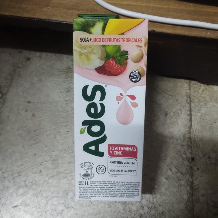 review photo of Ades Leche de Soja sabor Frutas Tropicales shared by @camibocca on 31 Jul 2021 - review