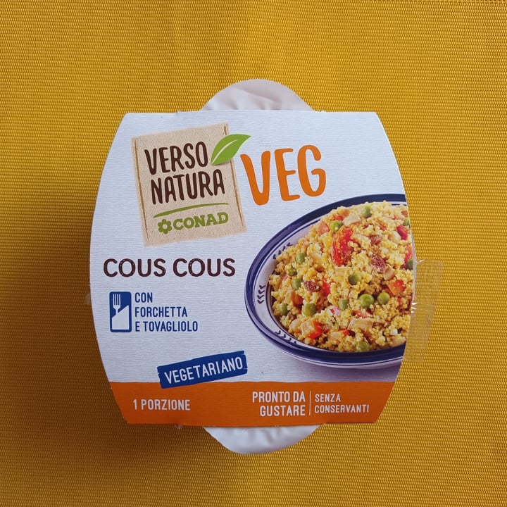 review photo of Verso Natura Conad Veg Cous cous shared by @-vi- on 27 May 2022 - review