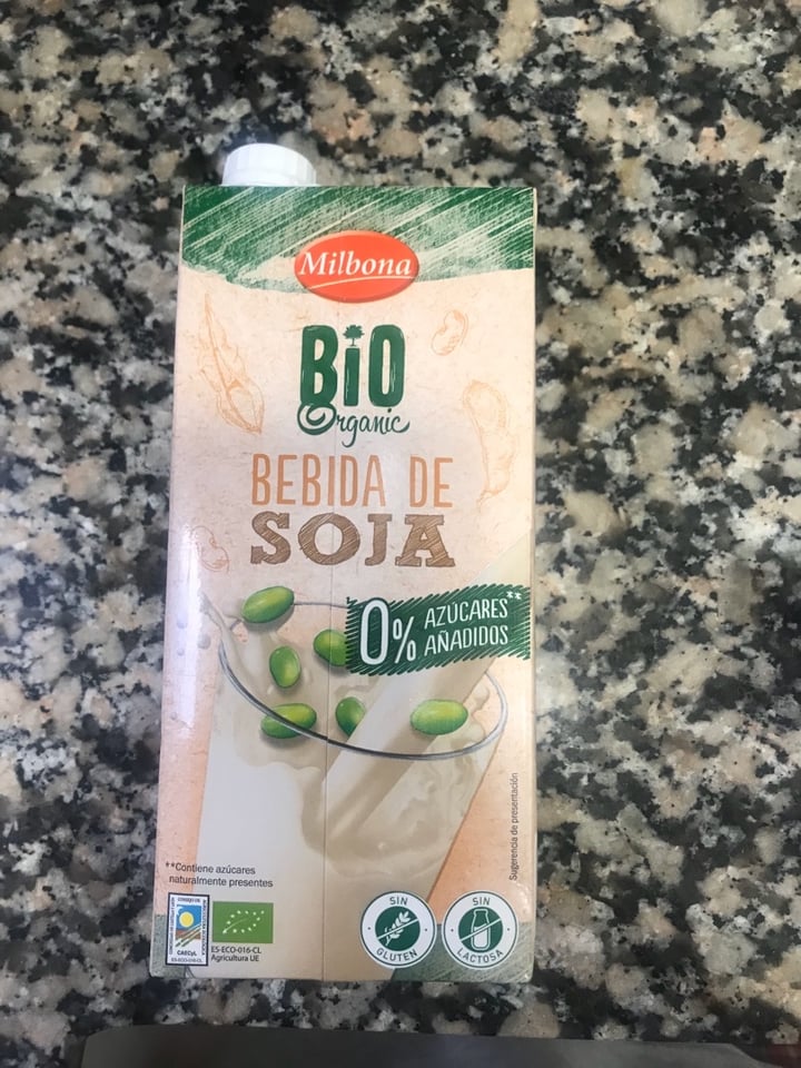 photo of Milbona Bebida de Soja sin azucar shared by @cristinasd on  10 Jan 2020 - review