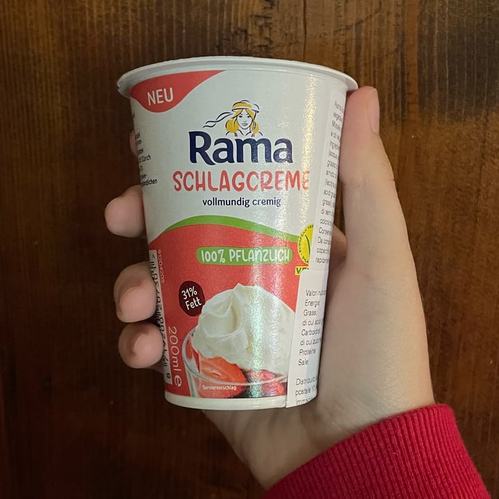 photo of Rama Rama Schlagcreme shared by @marty97 on  18 Jun 2022 - review