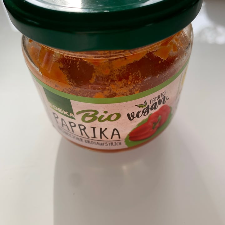 photo of Edeka Bio Paprika Aufstrich shared by @kiki249 on  23 Jan 2021 - review