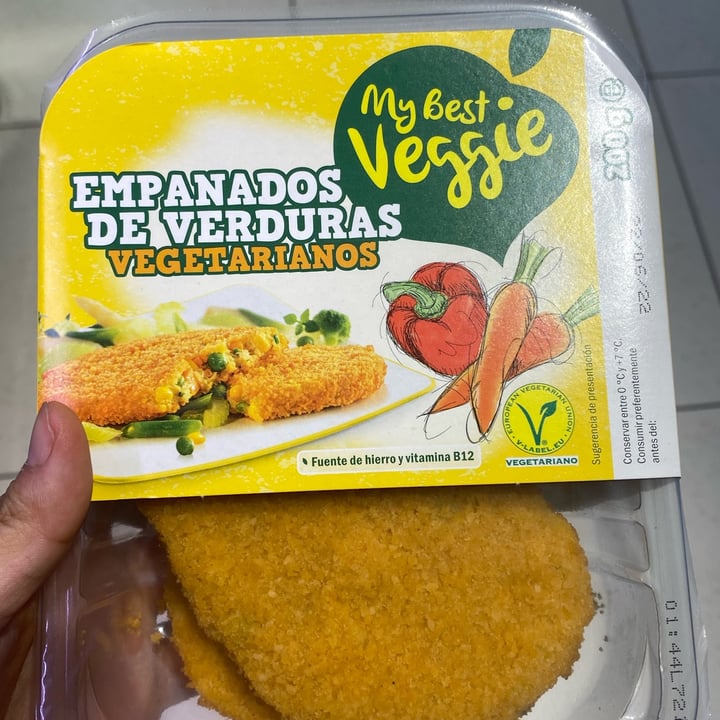 photo of My Best Veggie Empañados de verduras Vegetarianos shared by @miseliang on  11 Jun 2022 - review