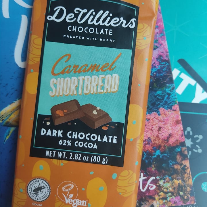 photo of De Villiers Chocolate Caramel Shortbread Dark Chocolate shared by @anxietea on  26 Dec 2021 - review
