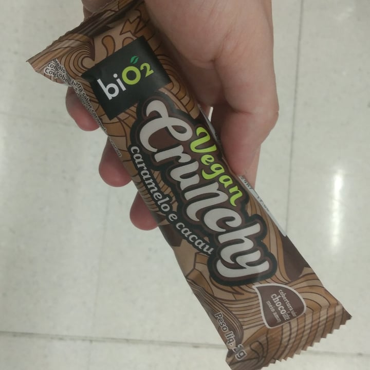 review photo of biO2 Vegan Crunchy Caramelo E Cacau shared by @fernandaweyz on 28 Apr 2022 - review