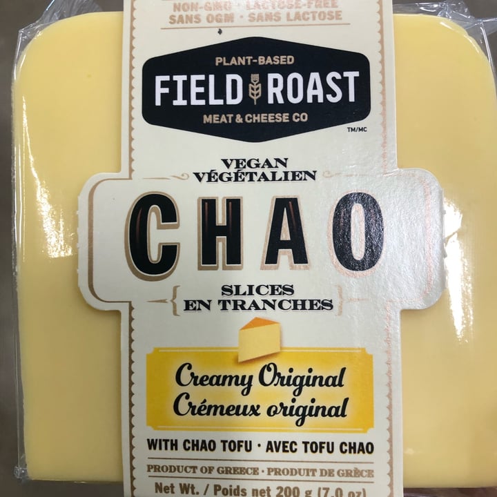photo of Field Roast Chao Creamy Original Slices shared by @sueprozak on  23 Oct 2022 - review