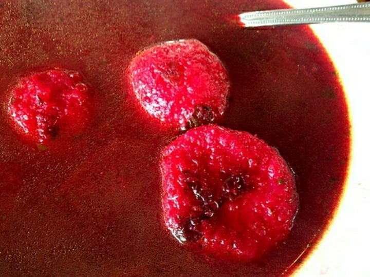 review photo of Azura Restaurant Vegan kubbeh shared by @sarahhornik on 06 Sep 2019 - review
