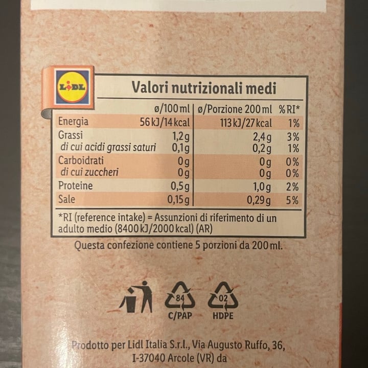review photo of Milbona Bevanda alla mandorla senza zuccheri shared by @orice on 22 Dec 2021 - review
