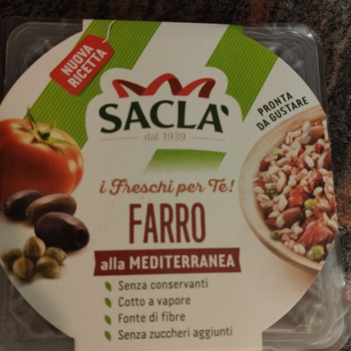 review photo of Sacla Farro alla mediterranea shared by @fedechicca on 26 Dec 2021 - review