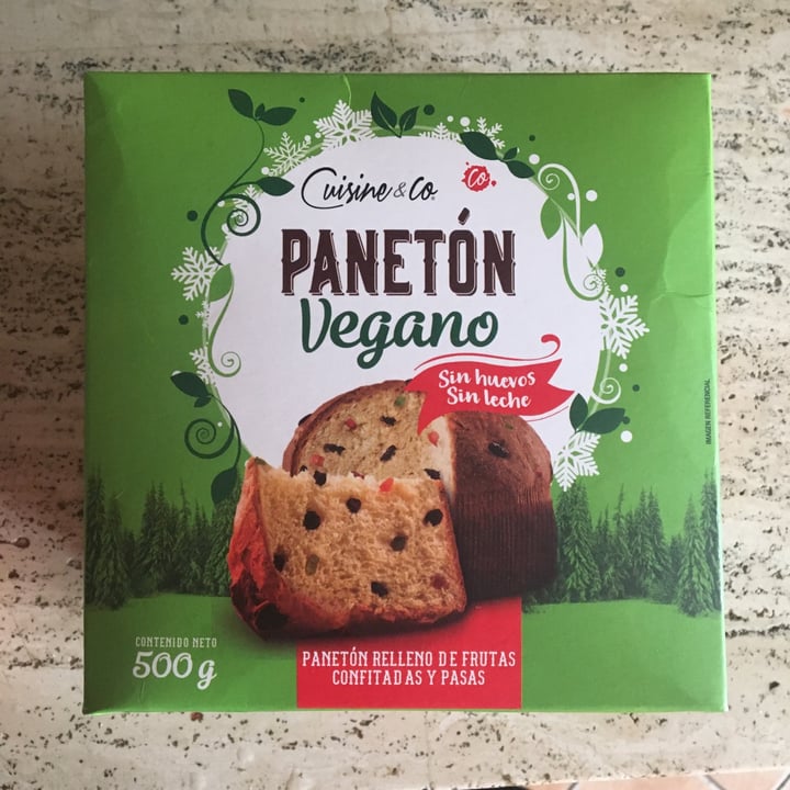 photo of Cuisine & Co Panetón Vegano shared by @cosmicfrog on  27 Dec 2021 - review