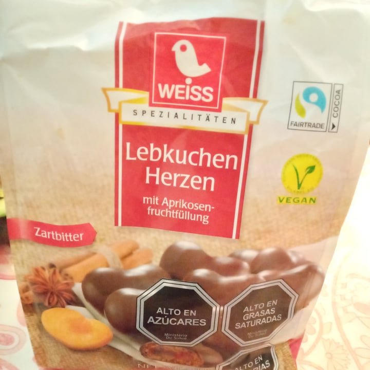 photo of Weiss Spezialitäten Lebkuchen Herzen shared by @kerstin269 on  16 Jan 2021 - review
