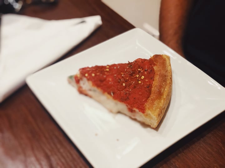 review photo of The Chicago House of 'Za Vegan Pizzeria Deep dish pizza shared by @karishma14 on 30 Aug 2019 - review