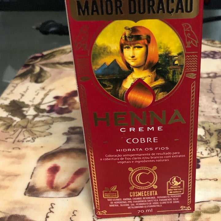 photo of Cosmeceuta Henna Creme Natural shared by @patricia1971 on  06 May 2022 - review