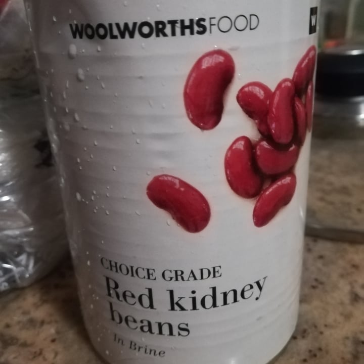 photo of Woolworths Food Red kidney beans shared by @cogitoergovegan on  15 Aug 2020 - review