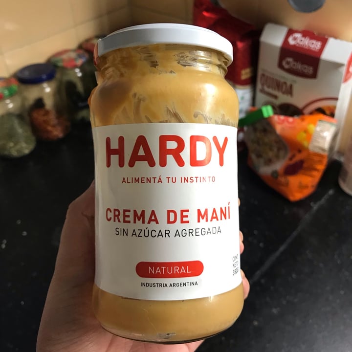 photo of Hardy Crema de Maní Natural shared by @vallestevez on  06 Aug 2021 - review