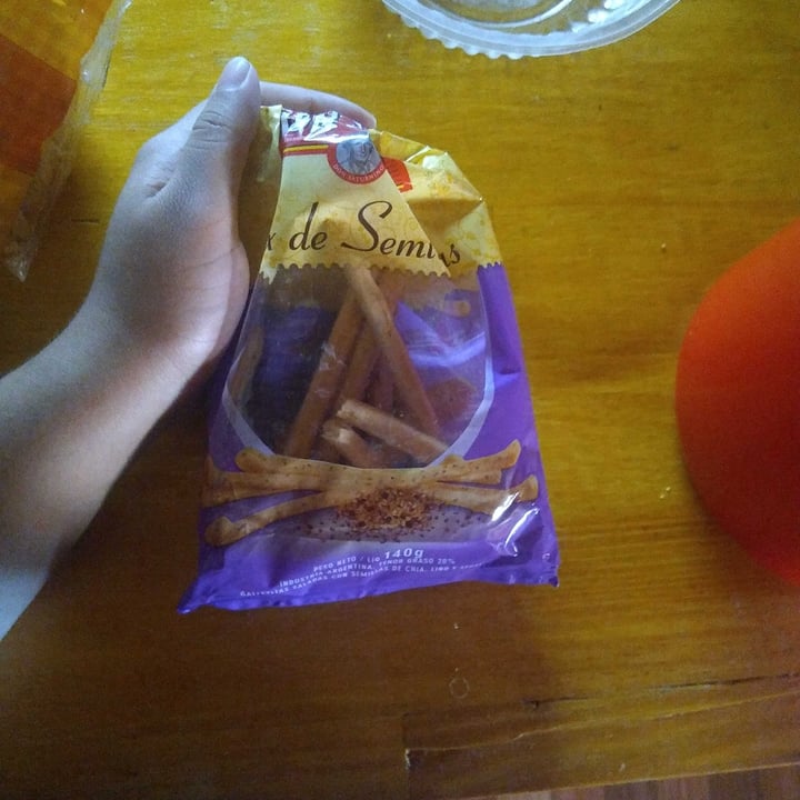 photo of Don Satur Galletitas saladas con semillas de chía, lino y sésamo shared by @charly999 on  18 Jan 2021 - review
