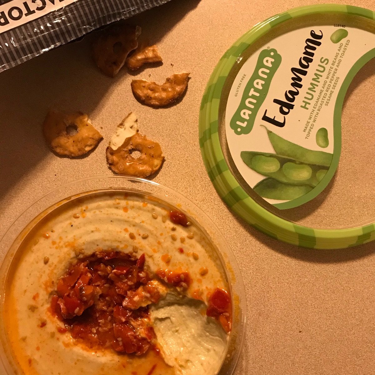 Lantana Edamame Hummus Roasted Red Pepper Reviews abillion