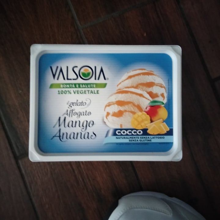 photo of Valsoia Gelato affogato mango ananas shared by @erikina on  02 Jul 2022 - review