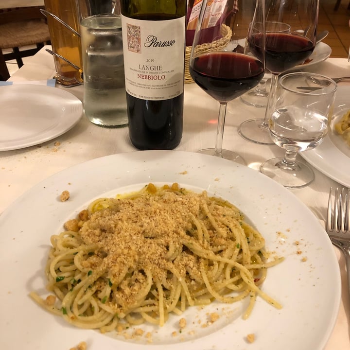 photo of Trattoria Dal Piccolo Spaghetti aglio, olio e peperoncino shared by @samanta27 on  14 Mar 2022 - review