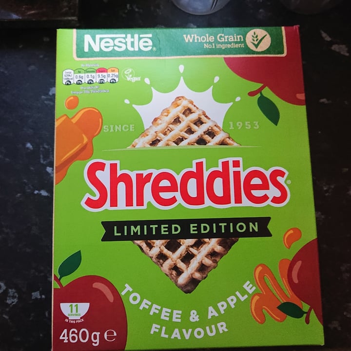 photo of Nestlé Shreddies Toffee Apple Flavour shared by @dr91riley on  19 Nov 2021 - review