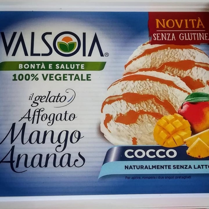 photo of Valsoia Il gelato affogato mango e ananas shared by @valentinabarbaglia on  31 Oct 2021 - review