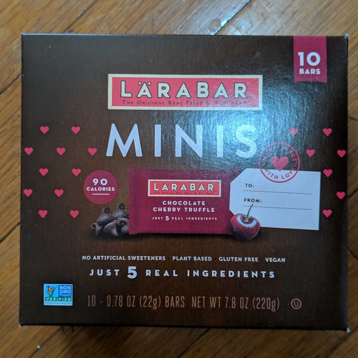 review photo of Larabar Chocolate Cherry Truffle Mini Bars shared by @oroborus on 07 Jul 2022 - review