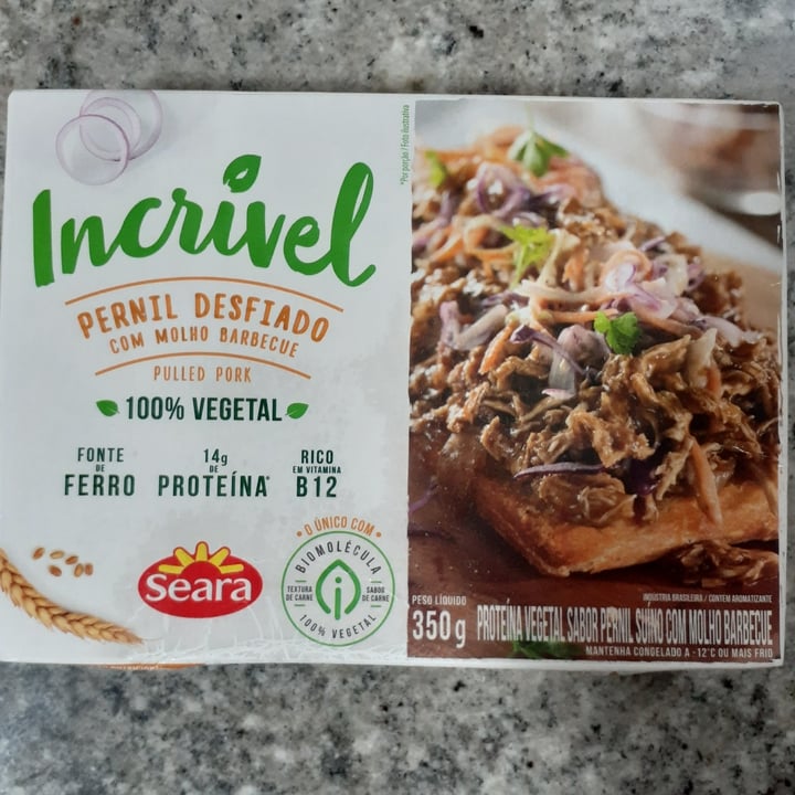 review photo of Incrível - Seara pernil Desfiado Com Molho Barbecue shared by @dacanal on 25 Jul 2022 - review