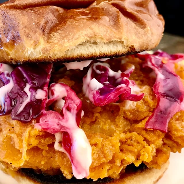 Photo of the dish “Honee Buffalo Sando Special”