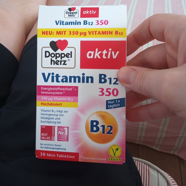 photo of Doppelherz Vitamin B12 350 shared by @jeremyk on  13 Apr 2022 - review