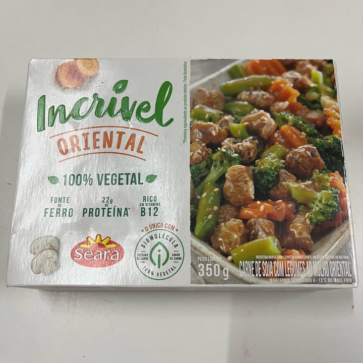 review photo of Incrível - Seara Incrível Oriental shared by @carolcasa on 06 Jul 2022 - review