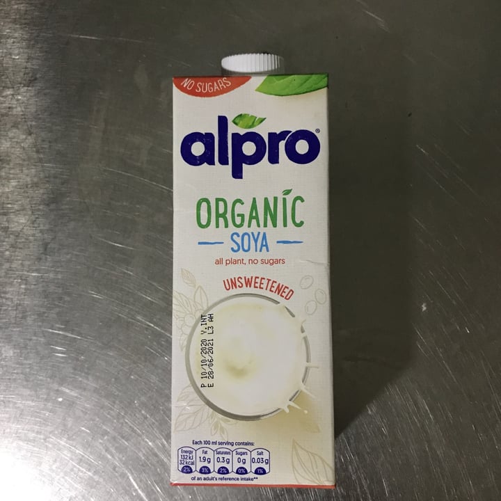 review photo of Alpro Unsweetened Organic Soya Milk shared by @badar on 08 Nov 2020 - review