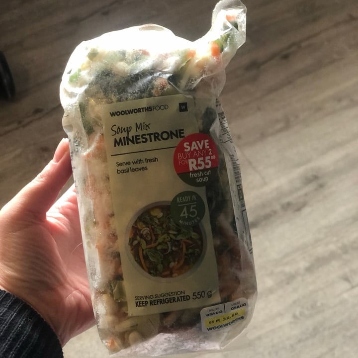 Woolworths Food Minestrone soup mix Review abillion