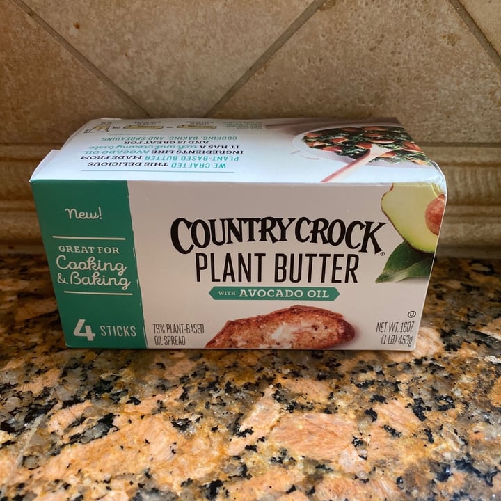 photo of CountryCrock Plant Butter with Olive Oil shared by @veganevan on  08 Apr 2020 - review