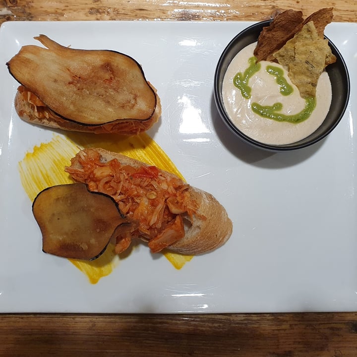 review photo of Aquafaba Restaurant & TakeAway Terral: stewed Jackfruit shared by @panzerik on 03 Oct 2021 - review