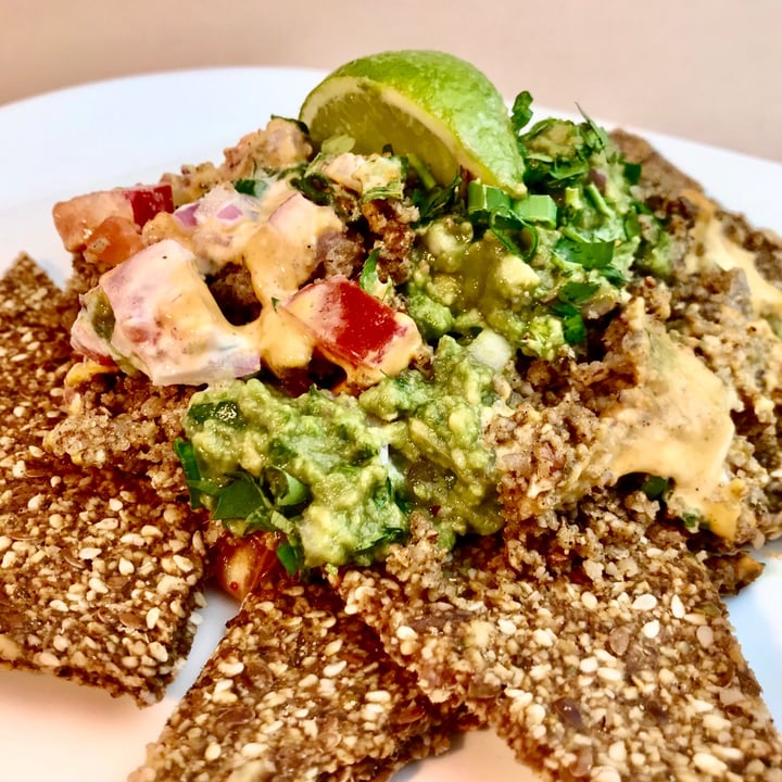 photo of Blossoming Lotus Live nachos shared by @pdxveg on  26 May 2021 - review